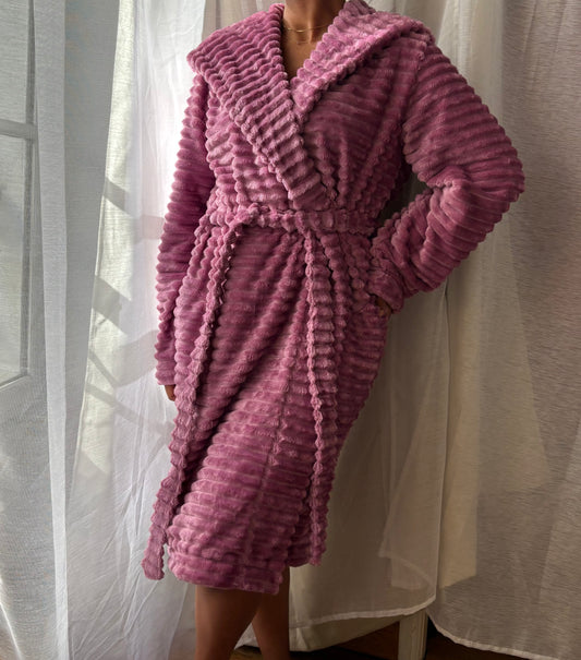 Peignoir Pilou Doux - Le Petit Pétale en pilou doux – Maison Douceur Paris